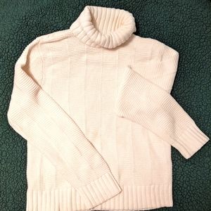 Talbots turtleneck sweater. XL. Cream color.